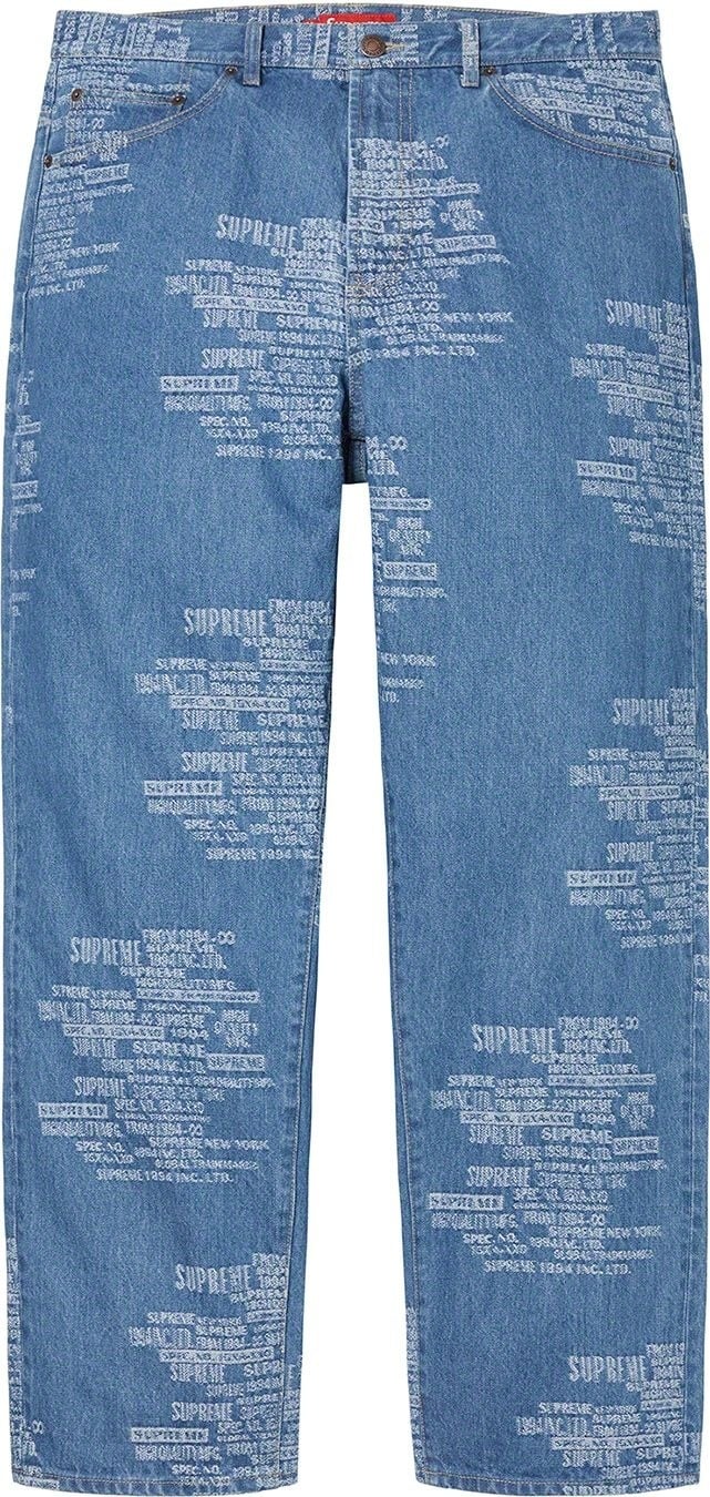 Trademark Jacquard Baggy Jean view 13